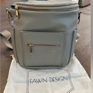 Fawn design backpack/diaper bag